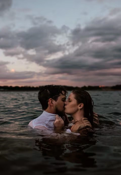Lake portrait session